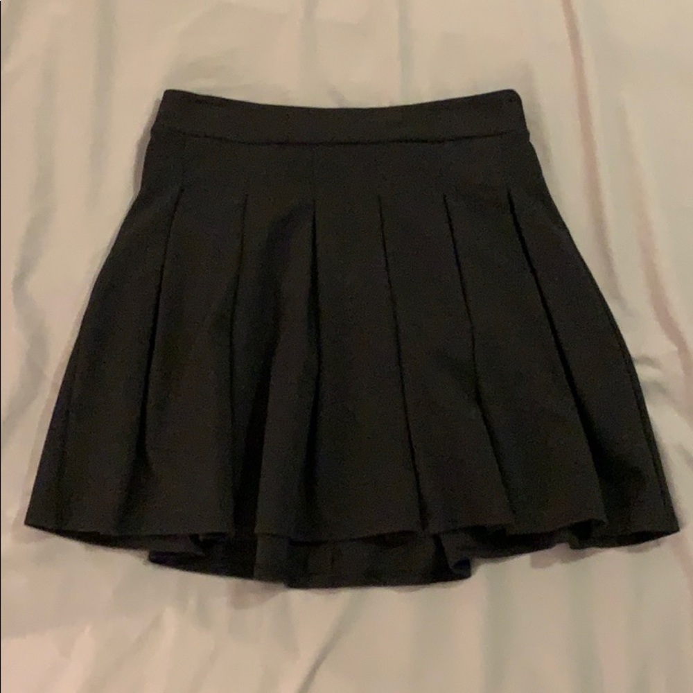 American Eagle Black Skater Skirt XS